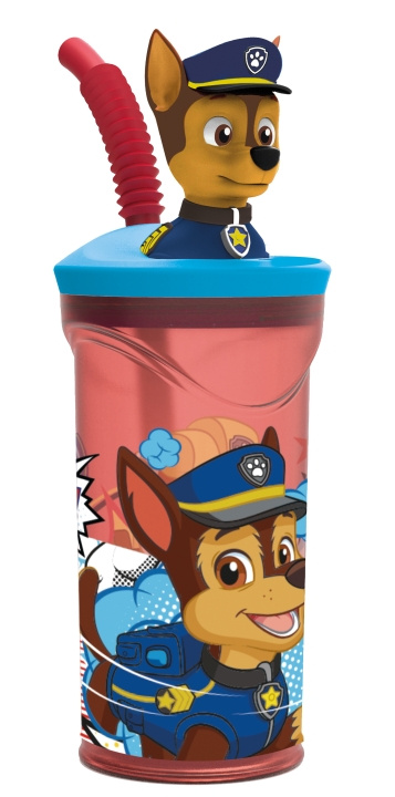 Paw Patrol Stor - Lasi, 3D-hahmo - Paw Patrol (18966) ryhmässä LELUT, TUOTTEET LAPSILLE JA VAUVOILLE / Syö ja juo / Tuttipullot & Tarvikkeet @ TP E-commerce Nordic AB (C91679)