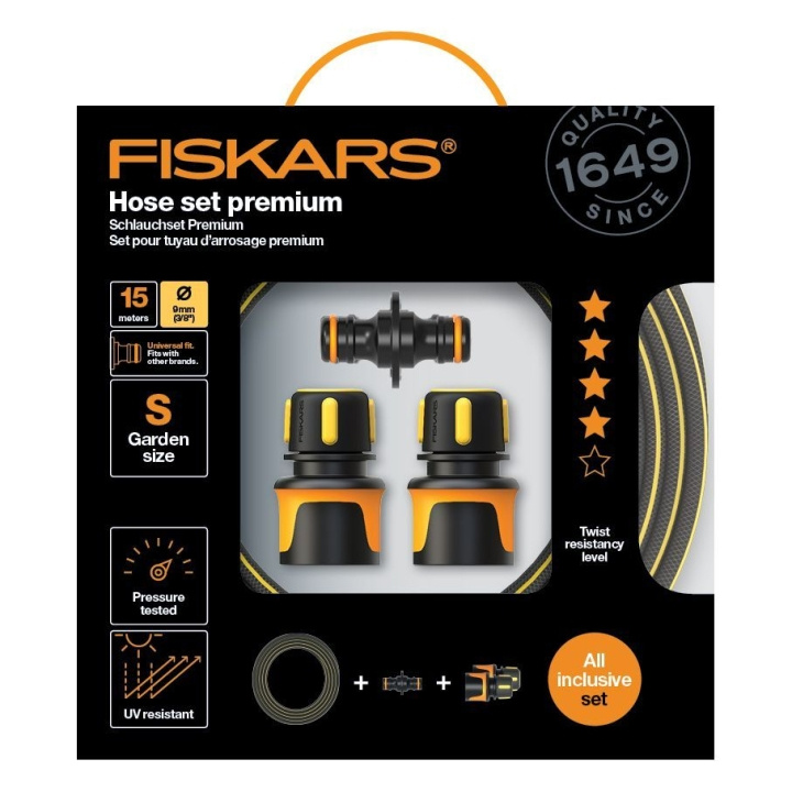 Fiskars Letkusarja Premium 15m 9mm ryhmässä KOTI, TALOUS JA PUUTARHA / Puutarhatuotteet / Puutarhatyökalut @ TP E-commerce Nordic AB (C91695)