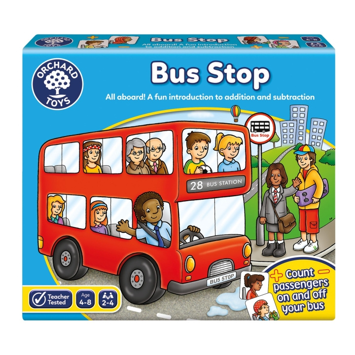 Orchard Toys Bussipysäkkipeli (600032) ryhmässä LELUT, TUOTTEET LAPSILLE JA VAUVOILLE / Peli / Lautapelit @ TP E-commerce Nordic AB (C91741)