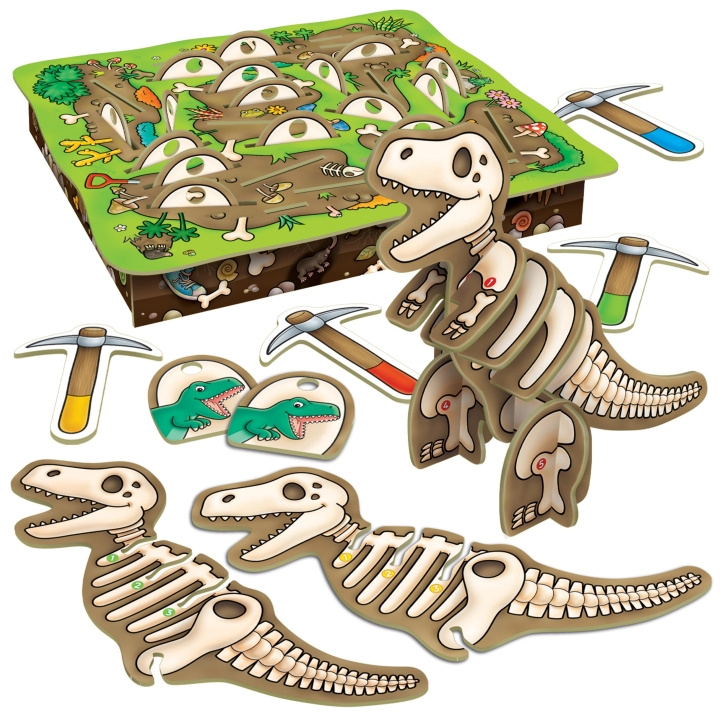 Orchard Toys Dinosauruksen kaivaminen (600124) ryhmässä LELUT, TUOTTEET LAPSILLE JA VAUVOILLE / Peli / Lautapelit @ TP E-commerce Nordic AB (C91745)