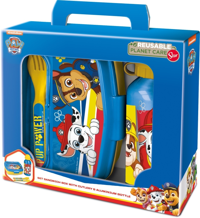 STOR Lounassetti - Paw Patrol (088808704-74663) ryhmässä LELUT, TUOTTEET LAPSILLE JA VAUVOILLE / Syö ja juo / Lasten astiat @ TP E-commerce Nordic AB (C91754)