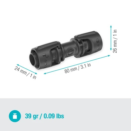 Gardena Liitin 13 mm (1/2) ryhmässä KOTI, TALOUS JA PUUTARHA / Puutarhatuotteet / Puutarhatyökalut @ TP E-commerce Nordic AB (C91769)