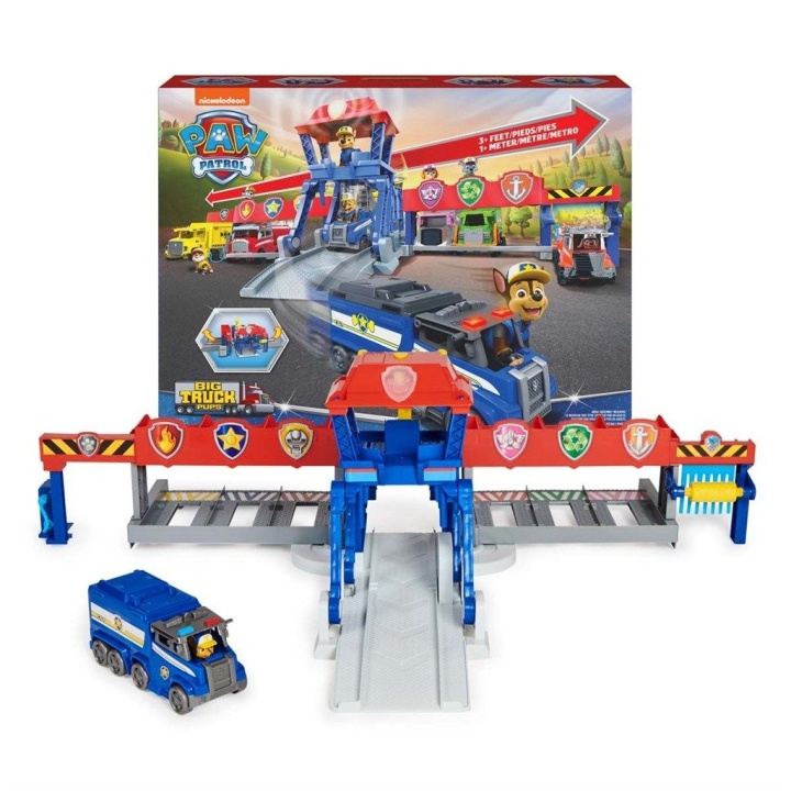 Paw Patrol Isot kuorma-autot - Truck Stop HQ (6063869) ryhmässä LELUT, TUOTTEET LAPSILLE JA VAUVOILLE / Leikkikalut, Askartelu &Pelit / Leikkiautot @ TP E-commerce Nordic AB (C91799)