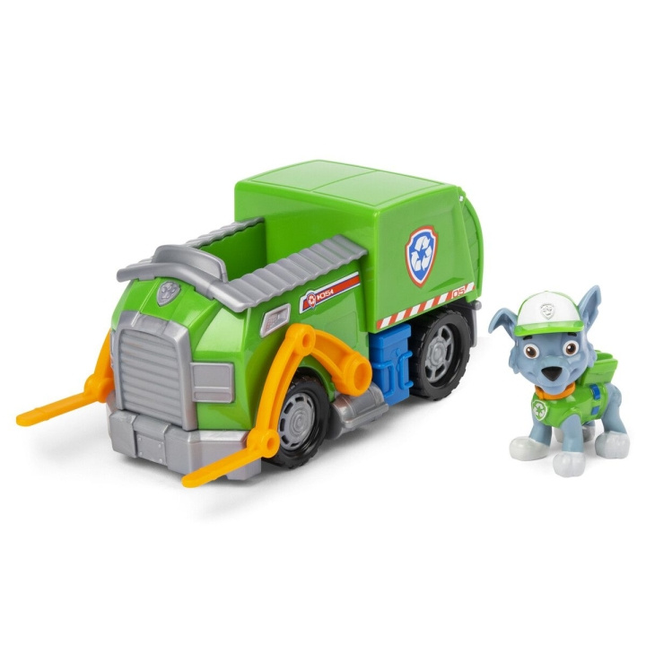 Paw Patrol Perusajoneuvo Rocky (6061804) ryhmässä LELUT, TUOTTEET LAPSILLE JA VAUVOILLE / Leikkikalut, Askartelu &Pelit / Leikkiautot @ TP E-commerce Nordic AB (C91808)