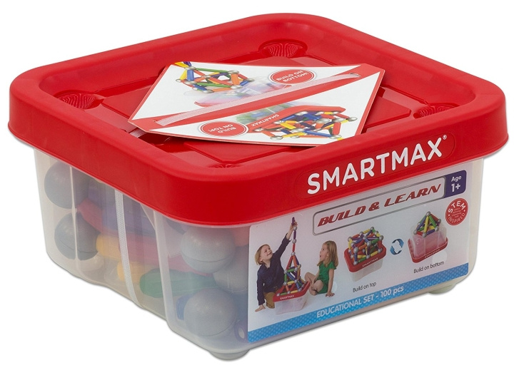 SmartMax Smart Max - Rakenna ja opi - opetus 100 (SG4982) ryhmässä LELUT, TUOTTEET LAPSILLE JA VAUVOILLE / Leikkikalut, Askartelu &Pelit / Rakennuslelut / Rakennuspalikat @ TP E-commerce Nordic AB (C91845)