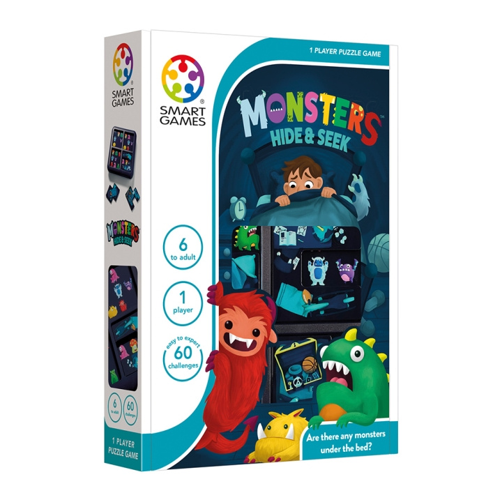 Smart Games Smartgames - Hide and Seek Monsters (Nordic) (SG2407) ryhmässä LELUT, TUOTTEET LAPSILLE JA VAUVOILLE / Peli / Lautapelit @ TP E-commerce Nordic AB (C91848)