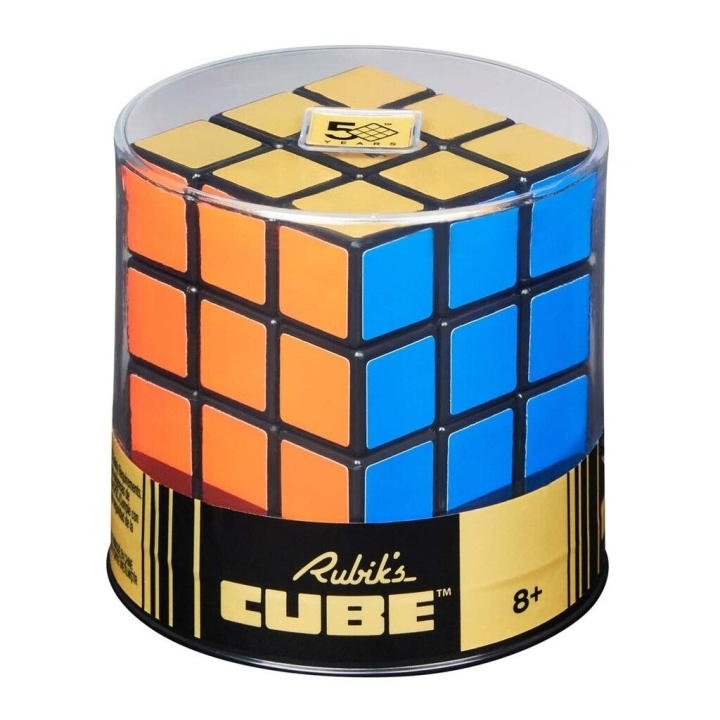 Rubiks 50-vuotisjuhlavuoden retro 3x3 kuutio (6068726) ryhmässä LELUT, TUOTTEET LAPSILLE JA VAUVOILLE / Leikkikalut, Askartelu &Pelit / Lelut @ TP E-commerce Nordic AB (C91855)