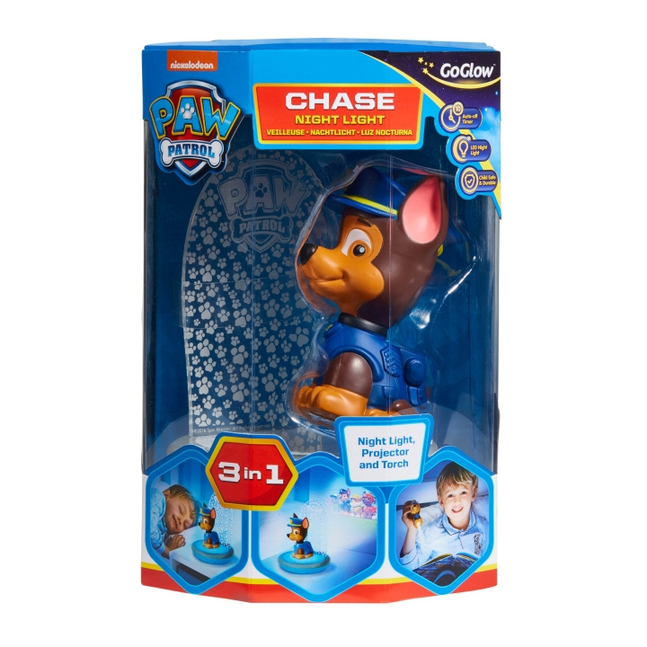 Paw Patrol Chase Kids Magic yövalo, taskulamppu ja projektori - (10043) ryhmässä LELUT, TUOTTEET LAPSILLE JA VAUVOILLE / Lastenhuone / Valaistus / Yölamput @ TP E-commerce Nordic AB (C91884)