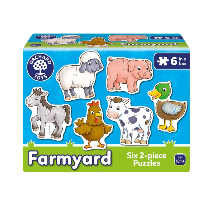 Orchard Toys Maatilan palapeli (600202) ryhmässä LELUT, TUOTTEET LAPSILLE JA VAUVOILLE / Leikkikalut, Askartelu &Pelit / Lasten palapeli @ TP E-commerce Nordic AB (C91903)