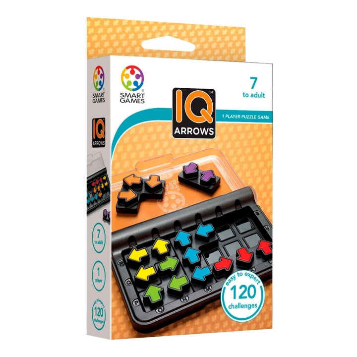 Smart Games SmartGames - IQ Arrows (Nordic) (SG2321) ryhmässä LELUT, TUOTTEET LAPSILLE JA VAUVOILLE / Peli / Lautapelit @ TP E-commerce Nordic AB (C91910)