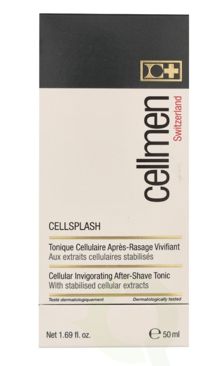 Cellcosmet Cellmen Cellsplash After Shave Lotion 50 ml For All Skin Types ryhmässä KAUNEUS JA TERVEYS / Hiukset &Stailaus / Sheivaus ja trimmaus / Aftershave @ TP E-commerce Nordic AB (C91943)