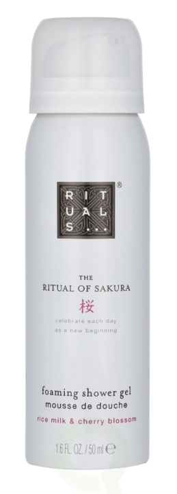 Rituals Sakura Foaming Shower Gel 50 ml ryhmässä KAUNEUS JA TERVEYS / Ihonhoito / Kehon hoito / Kylpy- ja suihkugeelit @ TP E-commerce Nordic AB (C91949)