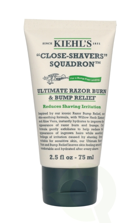 Kiehl\'s Close Shavers Squadron Ultimate Razor Burn & Bump Re 75 ml ryhmässä KAUNEUS JA TERVEYS / Hiukset &Stailaus / Sheivaus ja trimmaus / Aftershave @ TP E-commerce Nordic AB (C91952)