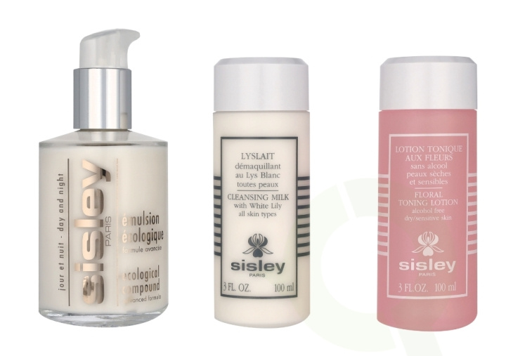 Sisley I Love My Skin Care Set 325 ml Ecological Compound 125ml/Lyslait Cleansing Milk 100ml/Floral Toning Lotion 100ml ryhmässä KAUNEUS JA TERVEYS / Lahjapakkaukset / Naisten lahjapakkaukset @ TP E-commerce Nordic AB (C91962)