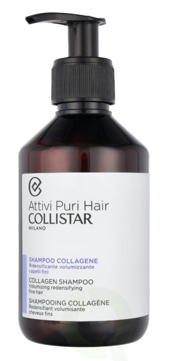 Collistar Attivi Puri Hair Collagen Shampoo 250 ml ryhmässä KAUNEUS JA TERVEYS / Hiukset &Stailaus / Hiustenhoito / Shampoo @ TP E-commerce Nordic AB (C92021)