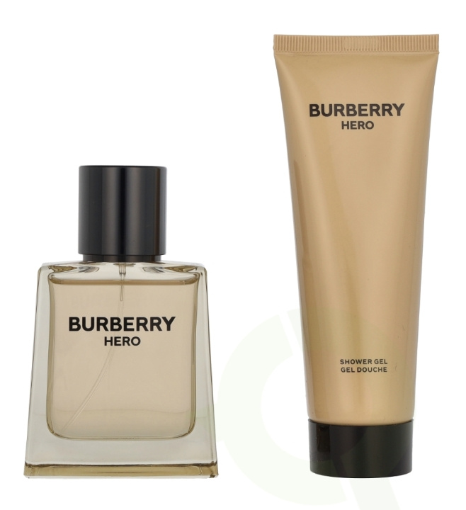 Burberry Hero Giftset 125 ml Edt Spray 50ml/Shower Gel 75ml ryhmässä KAUNEUS JA TERVEYS / Lahjapakkaukset / Miesten lahjapakkaukset @ TP E-commerce Nordic AB (C92055)