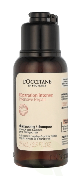 L\'Occitane 5 Ess. Oils Intensive Repair Shampoo 75 ml ryhmässä KAUNEUS JA TERVEYS / Hiukset &Stailaus / Hiustenhoito / Shampoo @ TP E-commerce Nordic AB (C92058)