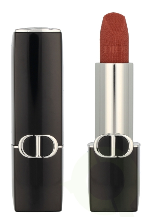 Dior Rouge Dior Velvet Lipstick 3.5 g #100 Nude Look ryhmässä KAUNEUS JA TERVEYS / Meikit / Huulet / Huulipuna @ TP E-commerce Nordic AB (C92062)