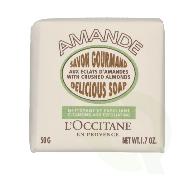 L\'Occitane Almond Delicious Soap 50 g ryhmässä KAUNEUS JA TERVEYS / Ihonhoito / Kehon hoito / Käsisaippua @ TP E-commerce Nordic AB (C92065)