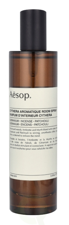 AESOP Cythera Aromatique Room Spray 100 ml ryhmässä KAUNEUS JA TERVEYS / Tuoksut & Parfyymit / Muut tuoksut / Pullot @ TP E-commerce Nordic AB (C92071)