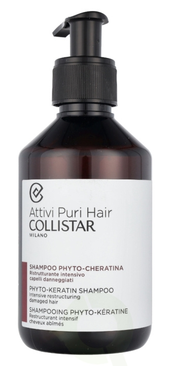 Collistar Phyto-Keratin Shampoo 250 ml Damaged Hair ryhmässä KAUNEUS JA TERVEYS / Hiukset &Stailaus / Hiustenhoito / Shampoo @ TP E-commerce Nordic AB (C92079)