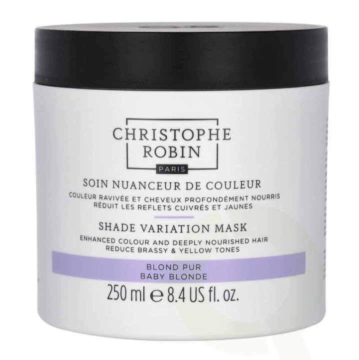 Christophe Robin Shade Variation Mask 250 ml Baby Blonde ryhmässä KAUNEUS JA TERVEYS / Hiukset &Stailaus / Hiustenhoito / Hiusnaamio @ TP E-commerce Nordic AB (C92116)