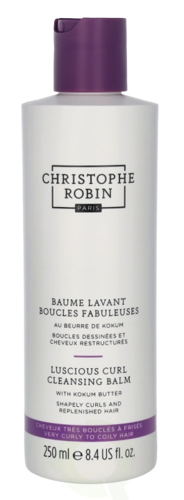 Christophe Robin Christophe Robin Luscious Curl Cleansing Balm 250 ml ryhmässä KAUNEUS JA TERVEYS / Hiukset &Stailaus / Hiustenhoito / Hoitoaine @ TP E-commerce Nordic AB (C92117)