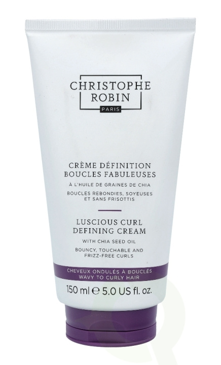 Christophe Robin Luscious Curl Defining Cream 150 ml ryhmässä KAUNEUS JA TERVEYS / Hiukset &Stailaus / Hiustenhoito / Hoitoaine @ TP E-commerce Nordic AB (C92118)