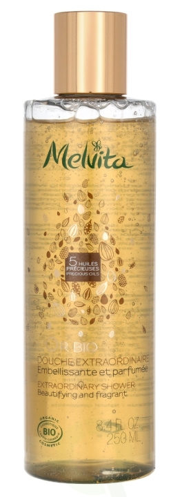 Melvita L\'Or Bio Extraordinary Shower 250 ml ryhmässä KAUNEUS JA TERVEYS / Ihonhoito / Kehon hoito / Kylpy- ja suihkugeelit @ TP E-commerce Nordic AB (C92160)