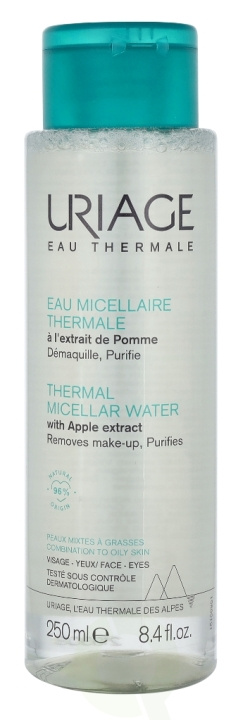 Uriage Thermal Micellar Water - Combination To Oily Skin 250 ml ryhmässä KAUNEUS JA TERVEYS / Ihonhoito / Kasvot / Kasvovesi ja Facemist @ TP E-commerce Nordic AB (C92173)