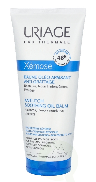 Uriage Xemose Anti-Itch Soothing Oil Balm 200 ml 48h Anti-Recurrence ryhmässä KAUNEUS JA TERVEYS / Ihonhoito / Kehon hoito / Kylpy- ja suihkugeelit @ TP E-commerce Nordic AB (C92179)