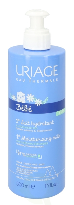 Uriage Bebe 1st Moisturizing Milk 500 ml ryhmässä KAUNEUS JA TERVEYS / Ihonhoito / Kehon hoito / Vartalovoide @ TP E-commerce Nordic AB (C92183)