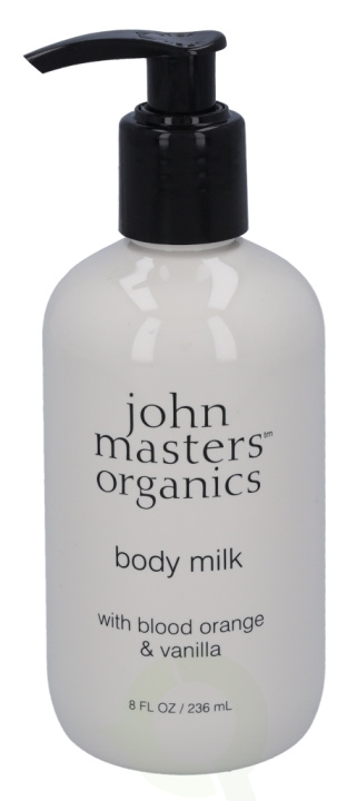 John Master Organic Jmo Blood Orange & Vanilla Body Milk 236 ml ryhmässä KAUNEUS JA TERVEYS / Ihonhoito / Kehon hoito / Vartalovoide @ TP E-commerce Nordic AB (C92192)