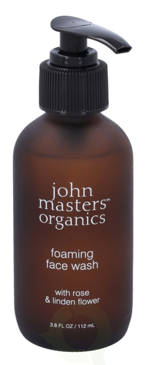 John Master Organic Jmo Rose Foaming Face Wash 112 ml ryhmässä KAUNEUS JA TERVEYS / Ihonhoito / Kasvot / Puhdistus @ TP E-commerce Nordic AB (C92194)