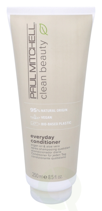 Paul Mitchell Clean Beauty Everyday Conditioner 250 ml Argan Oil & Aloe Vera ryhmässä KAUNEUS JA TERVEYS / Hiukset &Stailaus / Hiustenhoito / Hoitoaine @ TP E-commerce Nordic AB (C92204)