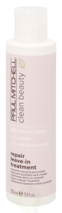 Paul Mitchell Clean Beauty Repair Leave-In Treatment 150 ml Amaranth Extract & Pea Protein ryhmässä KAUNEUS JA TERVEYS / Hiukset &Stailaus / Hiustenhoito / Hiusnaamio @ TP E-commerce Nordic AB (C92212)