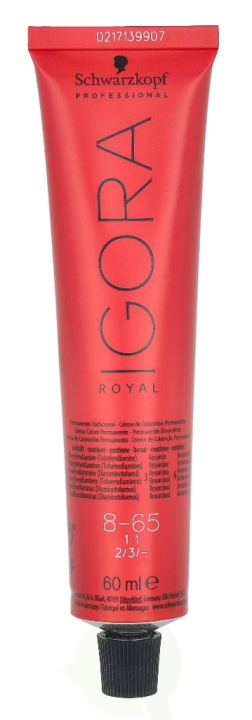 Schwarzkopf Igora Royal Permanent Color Creme 60 ml 8-65 ryhmässä KAUNEUS JA TERVEYS / Hiukset &Stailaus / Hiustenhoito / Hiusväri / Hiusväri & Väripommi @ TP E-commerce Nordic AB (C92218)