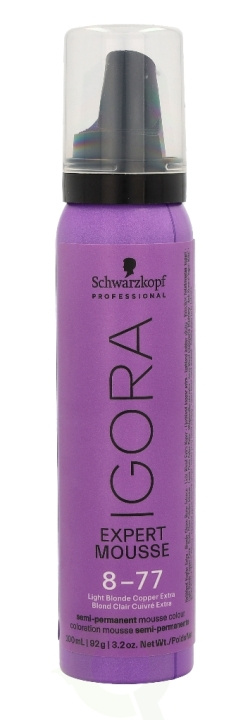 Schwarzkopf Igora Expert Mousse 100 ml 8-77 ryhmässä KAUNEUS JA TERVEYS / Hiukset &Stailaus / Hiustenhoito / Hiusväri / Hiusväri & Väripommi @ TP E-commerce Nordic AB (C92220)