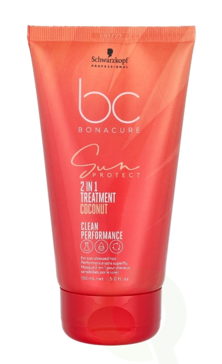 Schwarzkopf Bonacure Sun Protect 2-In-1 Treatment 150 ml ryhmässä KAUNEUS JA TERVEYS / Hiukset &Stailaus / Hiustenhoito / Hiusnaamio @ TP E-commerce Nordic AB (C92221)