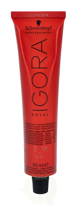 Schwarzkopf Igora Royal Permanent Color Creme 60 ml 45370 ryhmässä KAUNEUS JA TERVEYS / Hiukset &Stailaus / Hiustenhoito / Hiusväri / Hiusväri & Väripommi @ TP E-commerce Nordic AB (C92227)