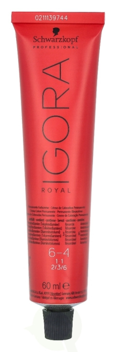 Schwarzkopf Igora Royal Permanent Color Creme 60 ml 45447 ryhmässä KAUNEUS JA TERVEYS / Hiukset &Stailaus / Hiustenhoito / Hiusväri / Hiusväri & Väripommi @ TP E-commerce Nordic AB (C92230)