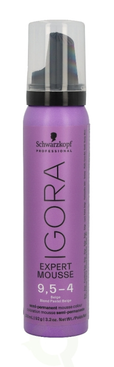 Schwarzkopf Igora Expert Mousse 9.5 100 ml 4 ryhmässä KAUNEUS JA TERVEYS / Hiukset &Stailaus / Hiustenhoito / Hiusväri / Hiusväri & Väripommi @ TP E-commerce Nordic AB (C92233)