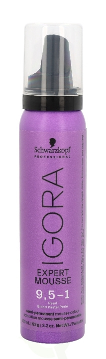 Schwarzkopf Igora Expert Mousse 9.5 100 ml 1 Pearl ryhmässä KAUNEUS JA TERVEYS / Hiukset &Stailaus / Hiustenhoito / Hiusväri / Hiusväri & Väripommi @ TP E-commerce Nordic AB (C92234)