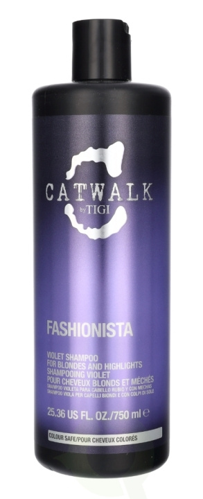 TIGI Catwalk Fashionista Violet Shampoo 750 ml ryhmässä KAUNEUS JA TERVEYS / Hiukset &Stailaus / Hiustenhoito / Shampoo @ TP E-commerce Nordic AB (C92238)