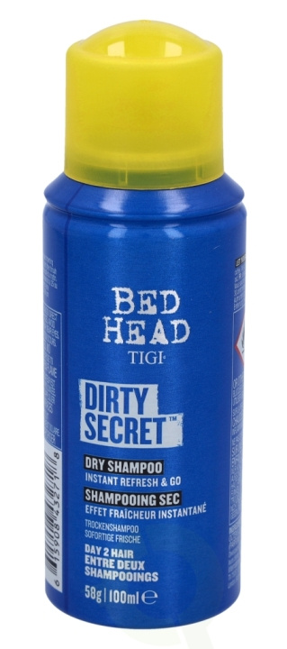 TIGI Bh Dirty Secret Dry Shampoo 100 ml Instant Refresh & Go ryhmässä KAUNEUS JA TERVEYS / Hiukset &Stailaus / Hiustenhoito / Shampoo @ TP E-commerce Nordic AB (C92243)