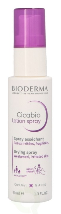 Bioderma Cicabio Lotion Spray 40 ml Weakened, Irritated Skin ryhmässä KAUNEUS JA TERVEYS / Ihonhoito / Kasvot / Kasvovoide @ TP E-commerce Nordic AB (C92285)