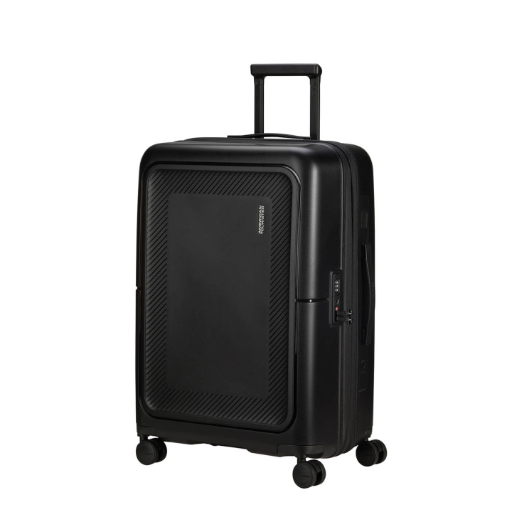 American Tourister Matkalaukku DashPop Spinner 67/24 True Black ryhmässä URHEILU, VAPAA-AIKA JA HARRASTUS / Matkailutarvikkeet / Matkalaukut @ TP E-commerce Nordic AB (C92327)