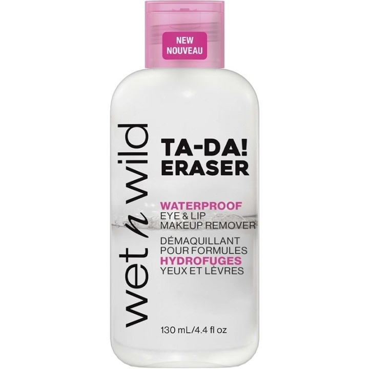 Wet n Wild TA-DA! Eraser Eye and Lip Makeup Remover 130ml ryhmässä KAUNEUS JA TERVEYS / Meikit / Meikinpoisto @ TP E-commerce Nordic AB (C92354)