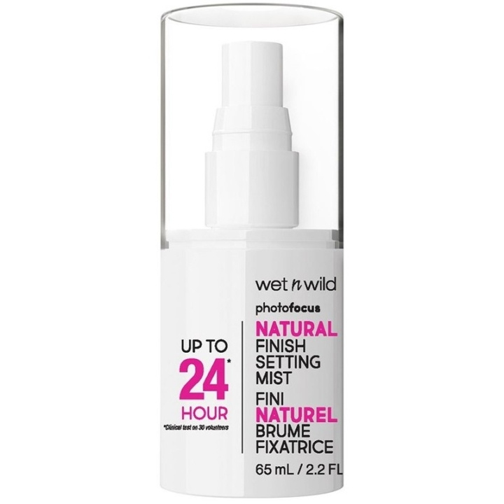 Wet n Wild Photo Focus Natural Setting Mist 65ml ryhmässä KAUNEUS JA TERVEYS / Meikit / Meikit Kasvot / Meikinkiinnityssuihke @ TP E-commerce Nordic AB (C92372)