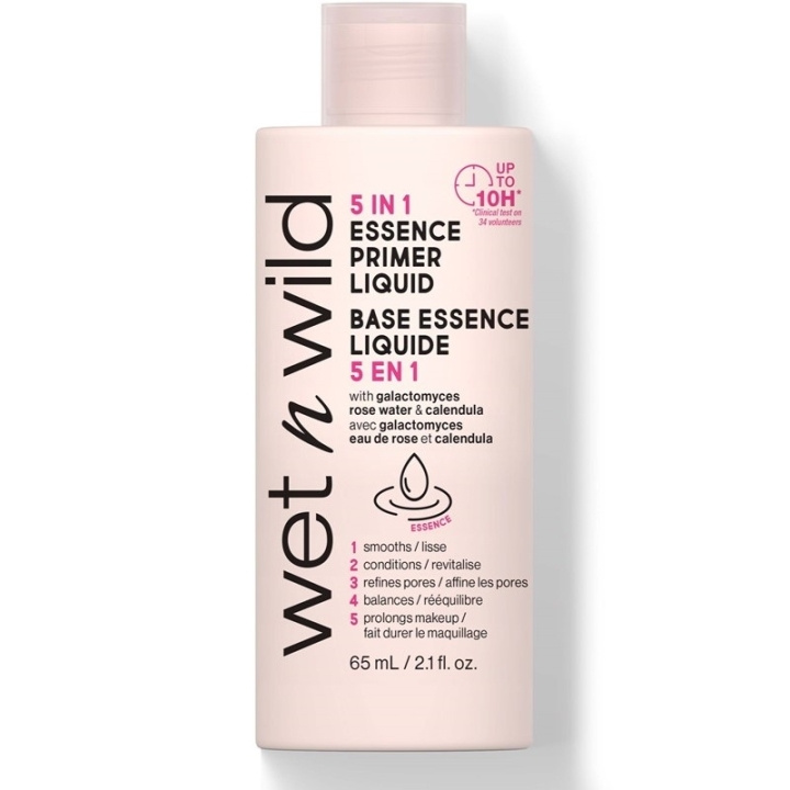 Wet n Wild 5-in-1 Essence Primer Liquid 65ml ryhmässä KAUNEUS JA TERVEYS / Meikit / Meikit Kasvot / Pohjustusvoide @ TP E-commerce Nordic AB (C92376)